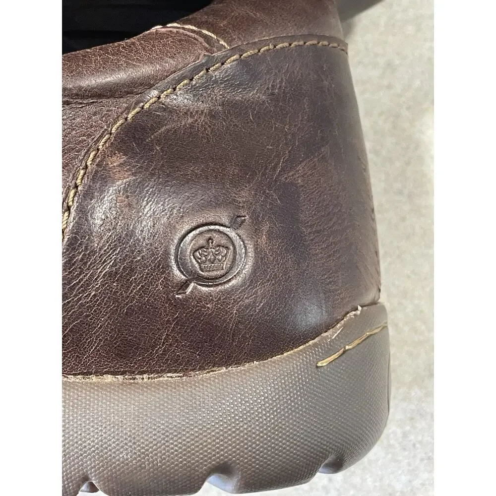 BORN- Nigel 3-Eye Brown Leather Lace Up Oxford Sneakers Men’s Size 14 -Comfort